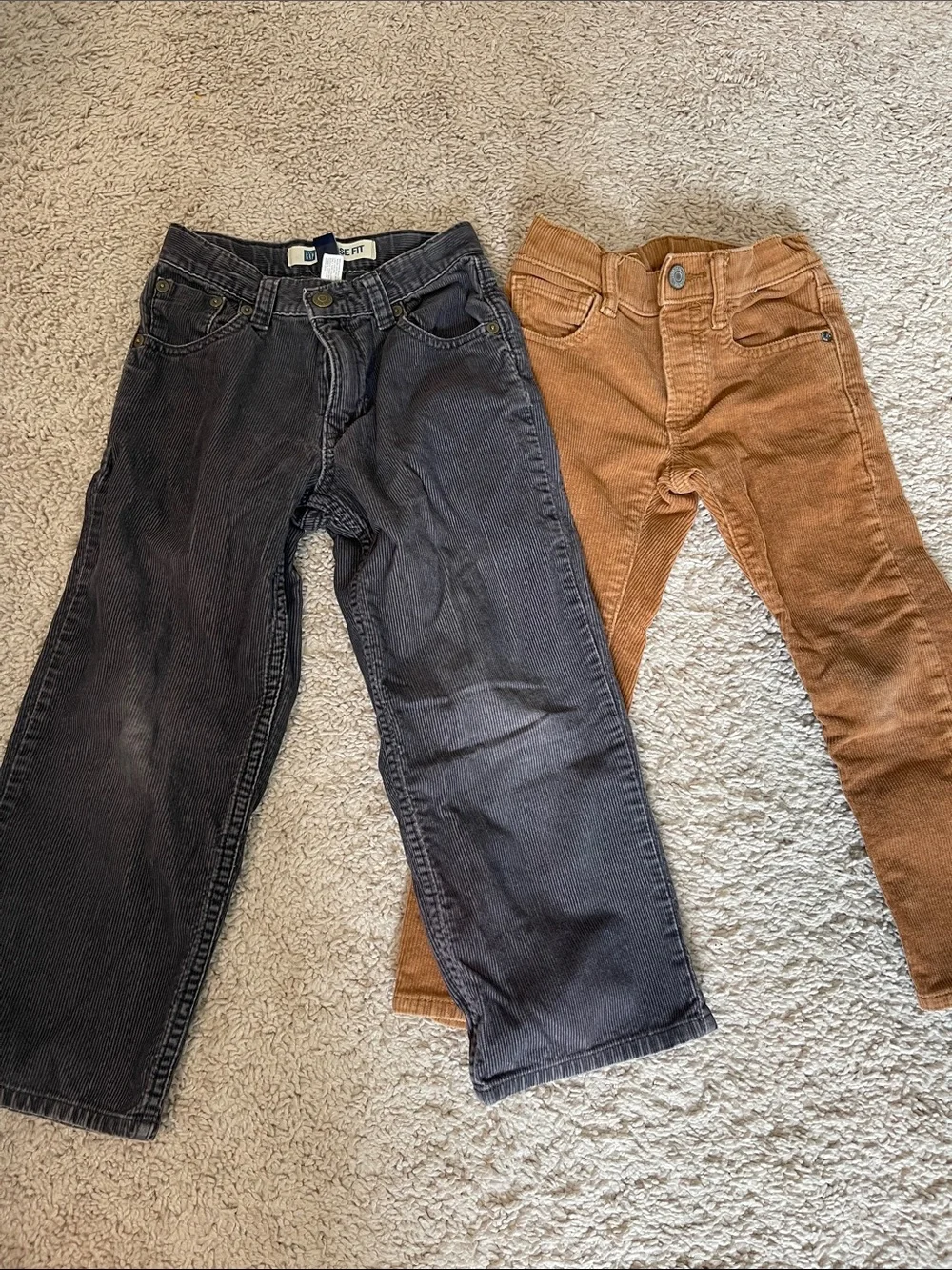 GAP Kids Corduroy Jeans in Black and Brown